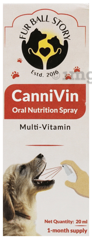 Fur Ball Story Cannivin Oral Nutrition Spray Multi Vitamin Buy