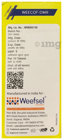 Weecof-DMR Tablet