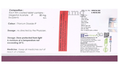 Mega-Ace 80 Tablet image