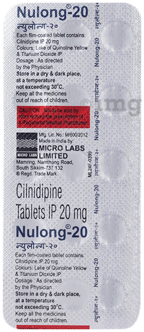 NUlong 20 Tablet image