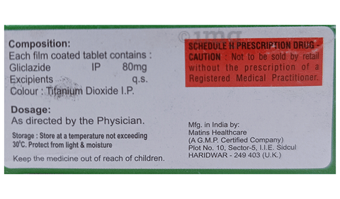 Glycitop 80mg Tablet image Glycitop 80mg Tablet image