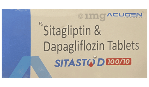 Sitasto D 100/10 Tablet image Sitasto D 100/10 Tablet image