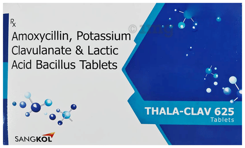 Thala-Clav 625 Tablet image Thala-Clav 625 Tablet image