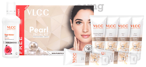 Vlcc pearl store facial kit