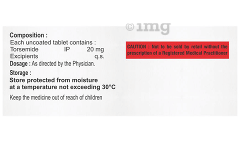 Torsetime 20mg Tablet image