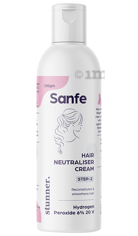 Sanfe Hair Straightening and Neutraliser Cream Duo: Buy box of 1 Kit at  best price in India | 1mg