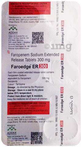 Faroedge ER 300 Tablet image Faroedge ER 300 Tablet image