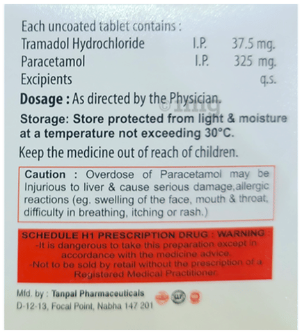 Wetamol Tablet image