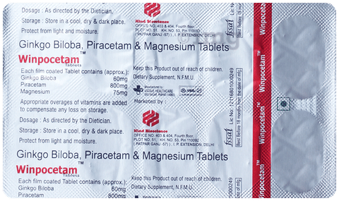 Winpocetam Tablet image