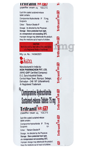 Trifranil SR 75 Tablet image