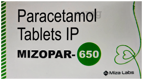 Mizopar 650 Tablet image Mizopar 650 Tablet image