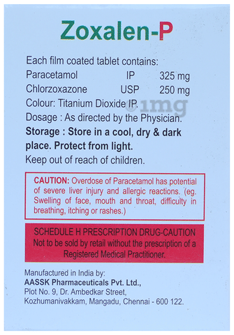 Zoxalen-P Tablet image Zoxalen-P Tablet image