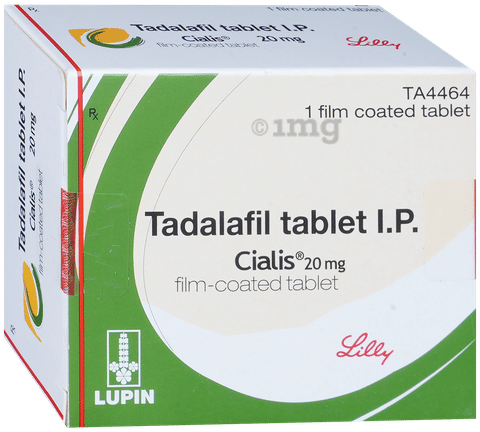 Cialis 20mg Tablet image