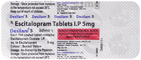 Desilam 5mg Tablet image