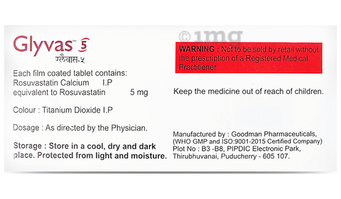 Glyvas 5mg Tablet image Glyvas 5mg Tablet image
