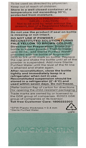 Augmentin DDS Suspension image Augmentin DDS Suspension image
