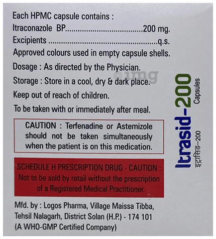 Itrasid 200 Capsule image