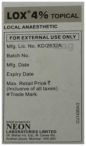 Lox 4% Topical Solution image