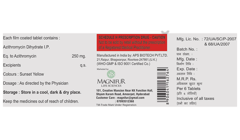 Azemaglon 250 Tablet image