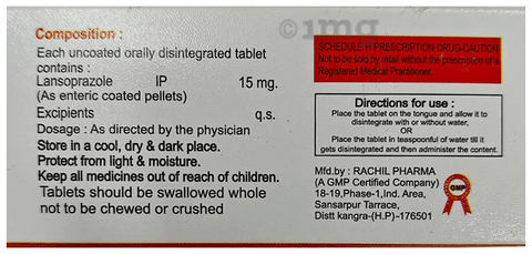 Baby-Lanz Orally Disintegrating Tablet Strawberry