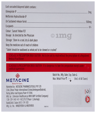 Glimcin-M2 SR Tablet image