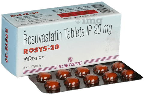 Rosys 20mg Tablet