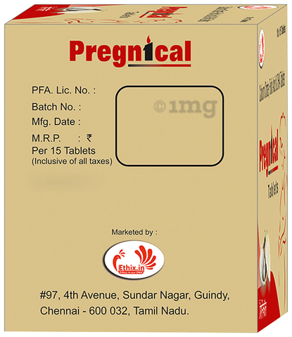Dr. Ethix Pregnical Tablet (15 Each) image Dr. Ethix Pregnical Tablet (15 Each) image
