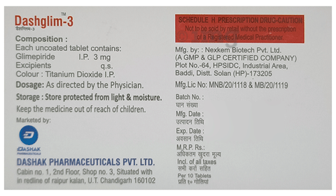 Dashglim 3 Tablet image