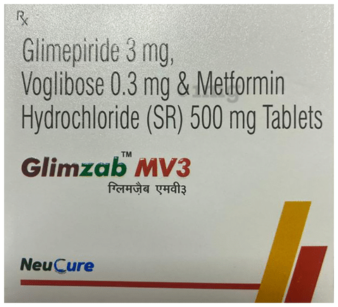 Glimzab MV3 Tablet SR