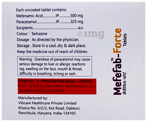Mefefab-Forte Tablet image