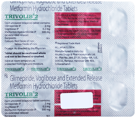 Trivolib 2 Tablet ER image