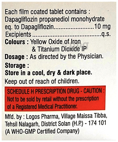 Dapalect 10 Tablet image