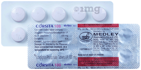 Corsita 100mg Tablet image Corsita 100mg Tablet image