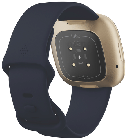 Fitbit Versa Health Fitness Smartwatch Midnight Blue, Gold