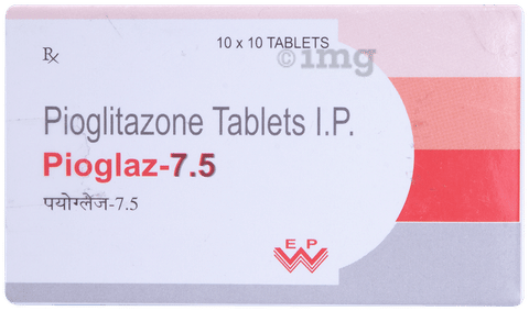 Pioglaz 7.5mg Tablet image