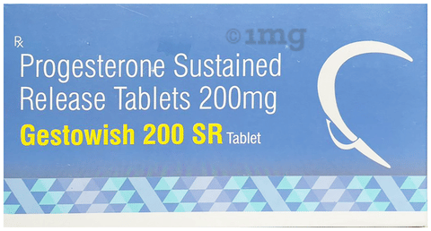 Gestowish 200 SR Tablet image Gestowish 200 SR Tablet image