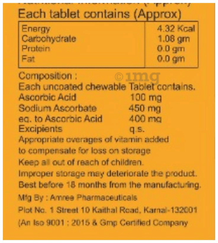 Ceevit-C Chewable Tablet image Ceevit-C Chewable Tablet image