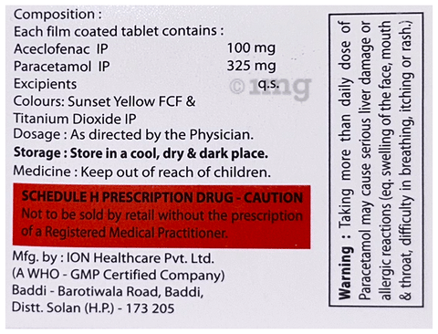Aceclogun-P Tablet image Aceclogun-P Tablet image