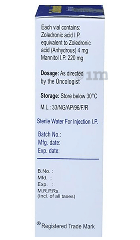 Zoldonat 4mg Injection image Zoldonat 4mg Injection image