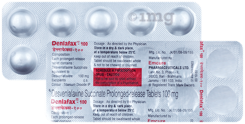 Denlafax 100 Tablet PR image Denlafax 100 Tablet PR image