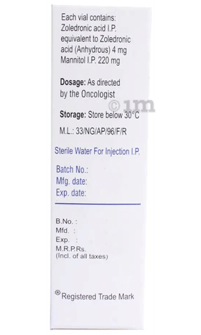 Zoldonat 4mg Injection image Zoldonat 4mg Injection image