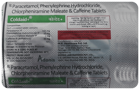 Coldaid + Tablet image