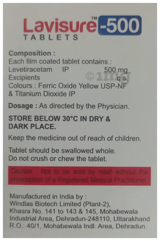 Lavisure 500 Tablet image