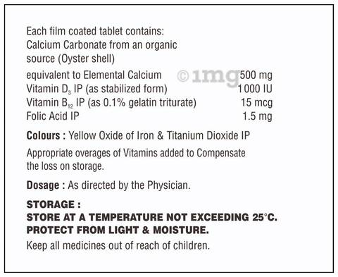 Calzys-D Tablet image