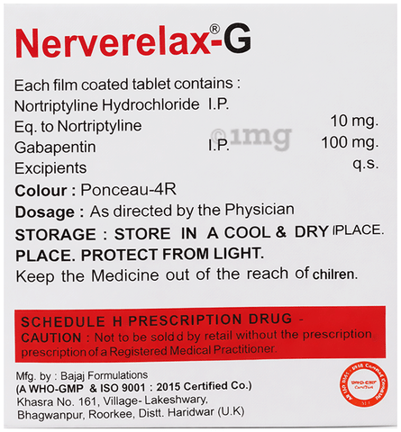 Nerverelax-G Tablet image
