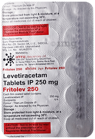 Fritolev 250 Tablet image