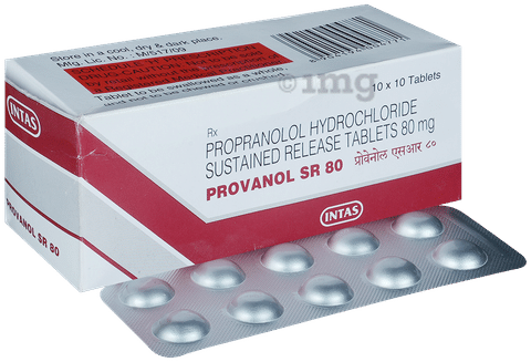 Propranolol tab 80mg