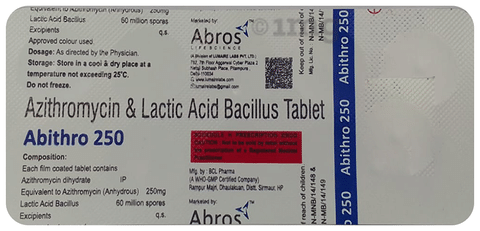 Abithro 250 Tablet