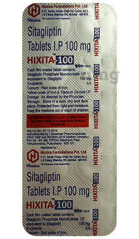 Hixita 100 Tablet image Hixita 100 Tablet image