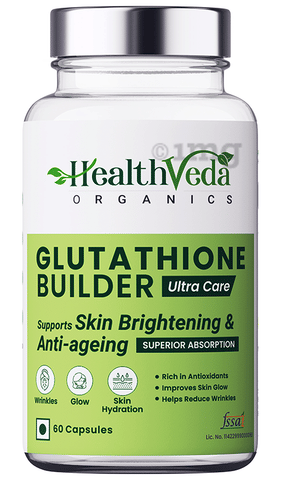 glutathione builder OZiva Plant Based Glutathione Builder, 60 capsules Long Expiry main image 1